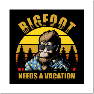 Bigfoot needs a vocation Posters and Art